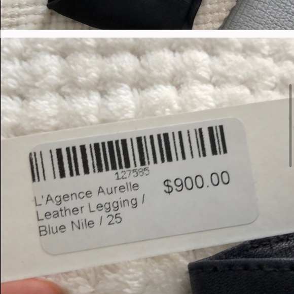 L’Agence Aurelle  leather pants 25 Intermix - Picture 8 of 8